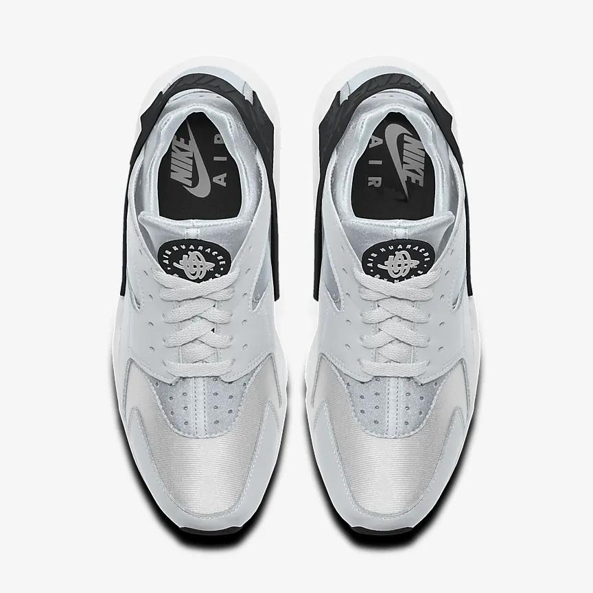 Giày Nike Air Huarache By You Nữ Trắng Đen 